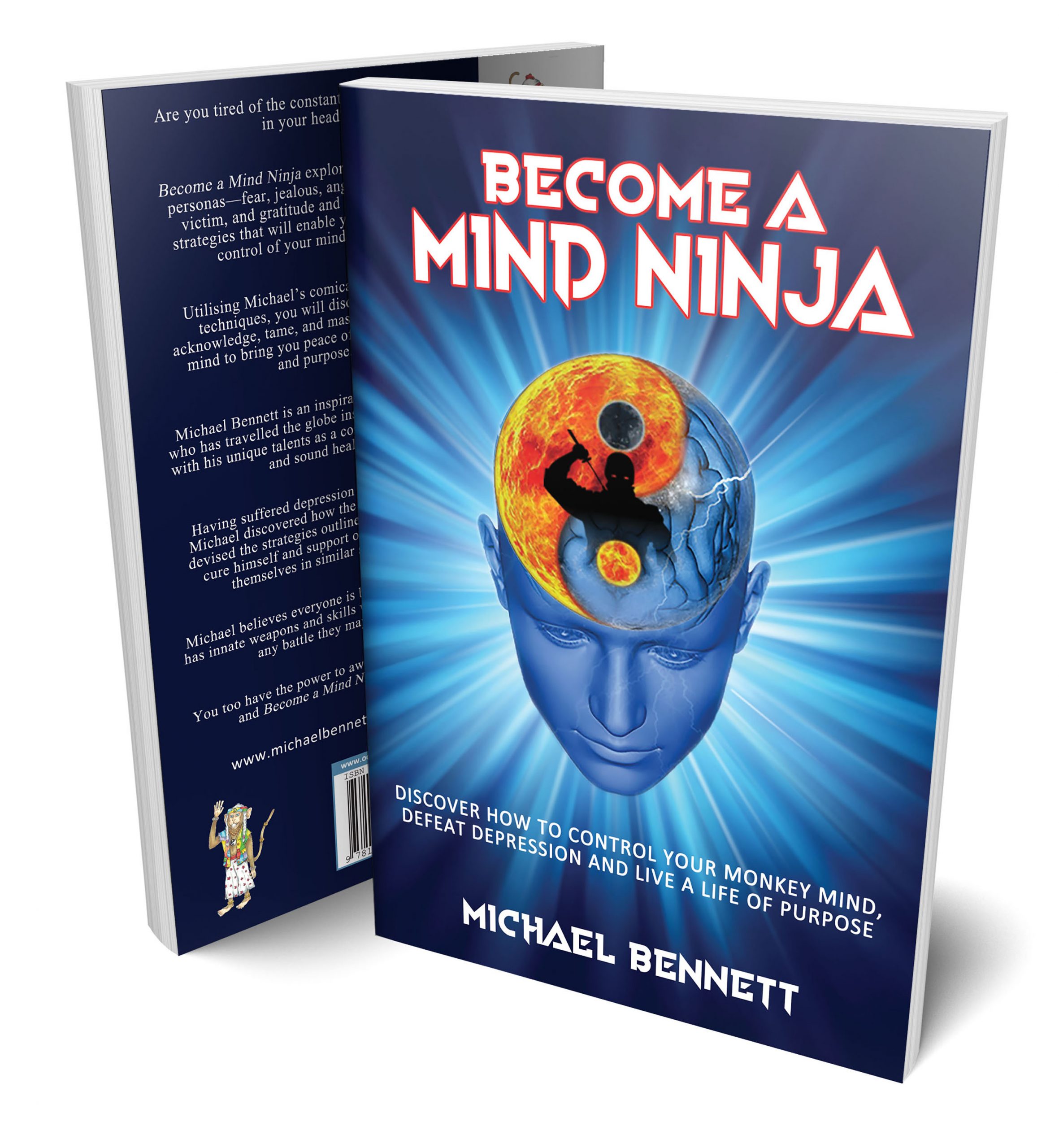 Utilising Michael’s comical visualisation techniques, you will discover how to acknowledge, tame, and master your monk